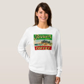 Torreon Kaffee-Aufkleber T-Shirt (Vorne ganz)