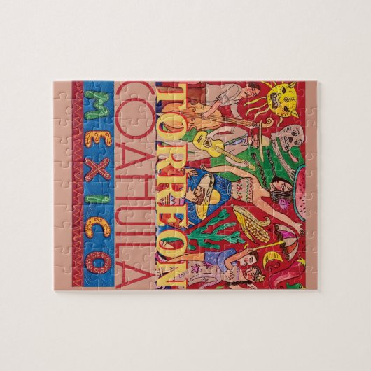 TORREON Mexiko Puzzle (Horizontal)