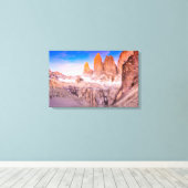 Torres del Paine Chile Leinwanddruck (Insitu (Holzboden))