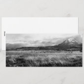 Torres del Paine Feiertagskarte (Vorne/Hinten)