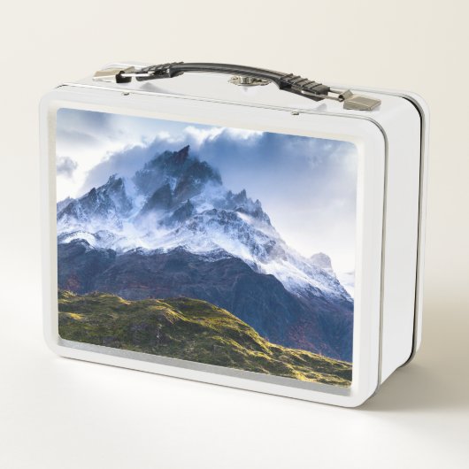 Torres del Paine Metall Brotdose (Rückseite)