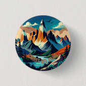 Torres del Paine Nationalpark Chile Button (Vorderseite)