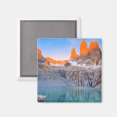Torres del Paine Nationalpark, Chile. Magnet (Vorderseite/Rückseite)