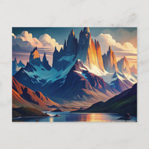 Torres del Paine Nationalpark Chile Postkarte