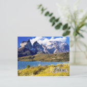 Torres del Paine Nationalpark, Chile Postkarte (Stehend Vorderseite)