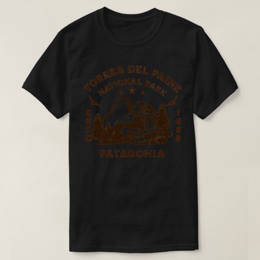 Torres Del Paine Nationalpark T-Shirt (Design vorne)