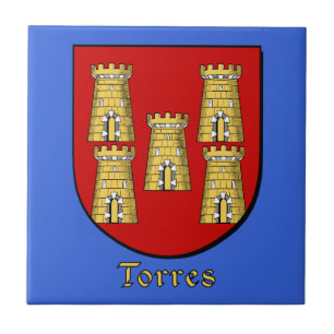 Torres Family Shield Fliese