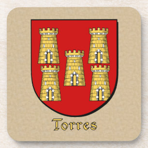 Torres Family Shield Getränkeuntersetzer