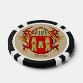 Torres Heraldic Arms Pokerchips (Einzeln)