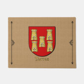 Torres Historischer Schild auf Kobelstein Fußmatte (Vorderseite)