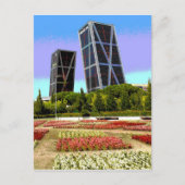 Torres Kio de Madrid Postkarte (Vorderseite)