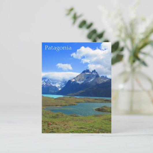 Torres Lago Postkarte (Stehend Vorderseite)