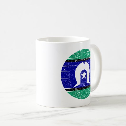 Torres Strait Islanders, Australien Kaffeetasse (VorderseiteRechts)