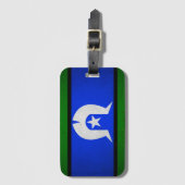 Torres Strait Islanders Gepäckanhänger (Vorderseite Vertikal)