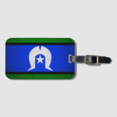 Torres Strait Islanders Gepäckanhänger (Vorderseite (Horizontal))