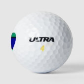 Torres Strait Islanders Herz Golfball (Logo)