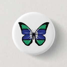 Torres Strait Islands Schmetterlingsflagge Button