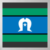 Torresstrait-Inselbewohner, Australien Poster (Vorne)