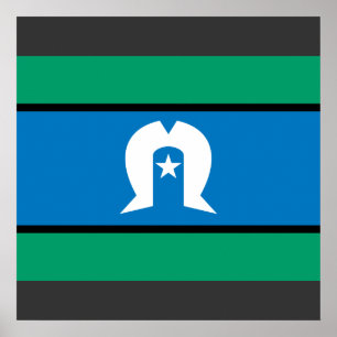 Torresstrait-Inselbewohner, Australien Poster