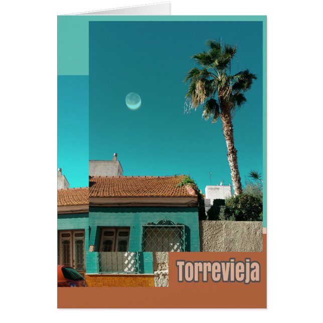 Torrevieja in Orange und Turqoise (Vorne)