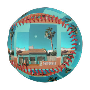 Torrevieja in Orange und Turqoise Baseball