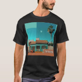 Torrevieja in Orange und Turqoise T-Shirt (Vorderseite)