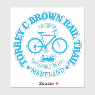 Torrey C Brown Rail Trail (Radfahren) Aufkleber