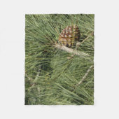 Torrey Pine Closeup California Botanical Fleecedecke (Vorderseite)