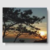 Torrey Pine Sunset I California Landscape Gästebuch (Vorderseite)