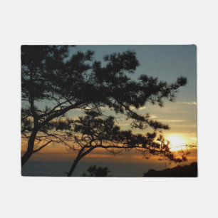Torrey Pine Sunset I California Landschaft Fußmatte