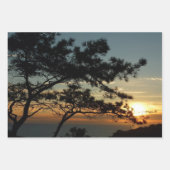 Torrey Pine Sunset I California Landschaft Geschenkpapier Set (Vorderseite 2)
