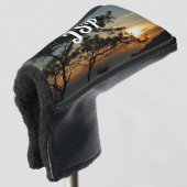 Torrey Pine Sunset I California Landschaft Golf Headcover (3/4 Vorderseite)
