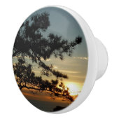 Torrey Pine Sunset I California Landschaft Keramikknauf (Rechts)