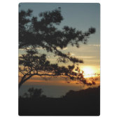 Torrey Pine Sunset I California Landschaft Klemmbrett (Rückseite)