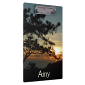 Torrey Pine Sunset I California Landschaft Klemmbrett (Rechts)