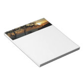 Torrey Pine Sunset I California Landschaft Notizblock (angewinkelt)