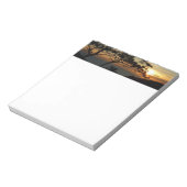 Torrey Pine Sunset I California Landschaft Notizblock (Rotiert)