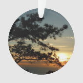 Torrey Pine Sunset I California Landschaft Ornament (Vorderseite)