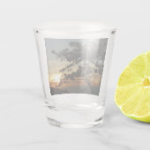 Torrey Pine Sunset I California Landschaft Schnapsglas (Rückseite)