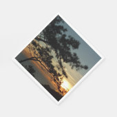 Torrey Pine Sunset I California Landschaft Serviette (Ecke)
