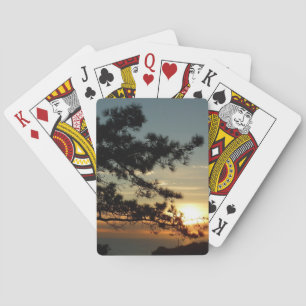 Torrey Pine Sunset I California Landschaft Spielkarten