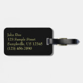 Torrey Pine Sunset II Kalifornien Landschaft Gepäckanhänger (Rückseite horizontal)