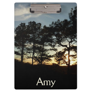 Torrey Pine Sunset II Kalifornien Landschaft Klemmbrett
