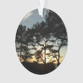 Torrey Pine Sunset II Kalifornien Landschaft Ornament (Vorderseite)