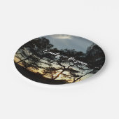 Torrey Pine Sunset II Kalifornien Landschaft Pappteller (Schrägansicht)