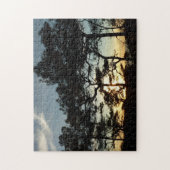 Torrey Pine Sunset II Kalifornien Landschaft Puzzle (Vertikal)
