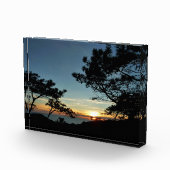 Torrey Pine Sunset III California Landscape Fotoblock (Rechts)