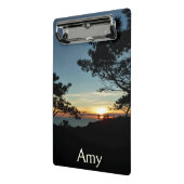 Torrey Pine Sunset III California Landscape Mini Klemmbrett (Gewinkelt2)