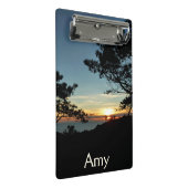 Torrey Pine Sunset III California Landscape Mini Klemmbrett (Schrägansicht)