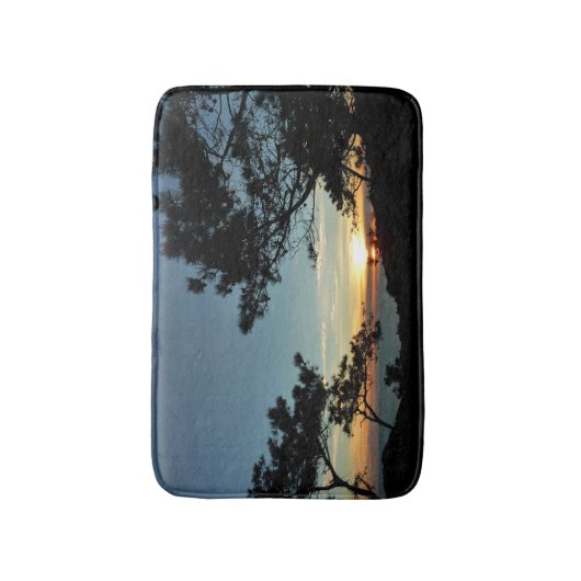 Torrey Pine Sunset III California Landschaft Badematte (Vorderseite Vertikal)